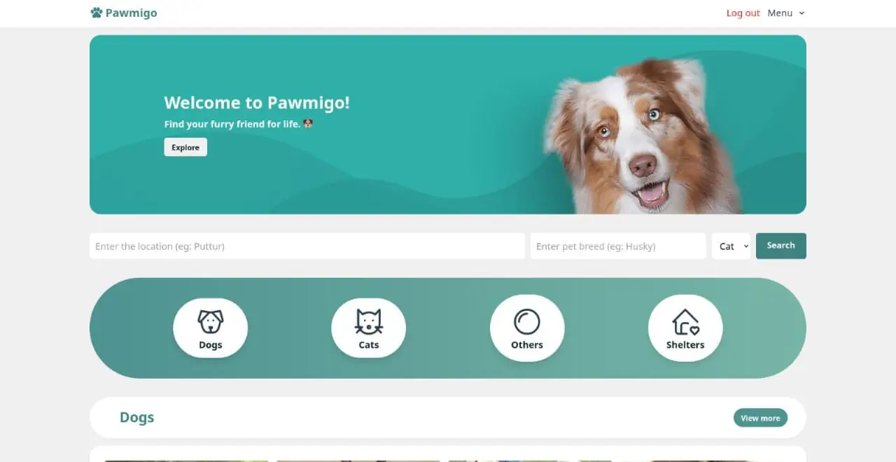 Pet Adoption Application